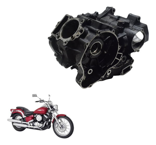 Carcaça Bloco Motor Nfe Baixa Yamaha Drag Star Xvs 650 96-08