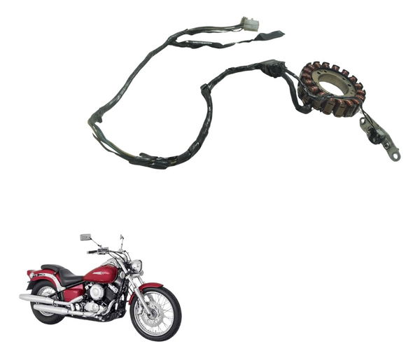 Estator C/ Pulsador Yamaha Drag Star Xvs 650 96-08 Original
