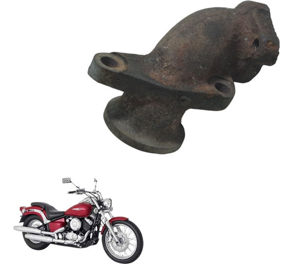 Flange Escape Yamaha Drag Star Xvs 650 96-08 Original