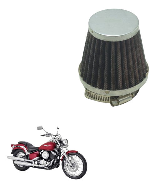 Filtro Ar Esportivo Eksim Yamaha Drag Star Xvs 650 96-08