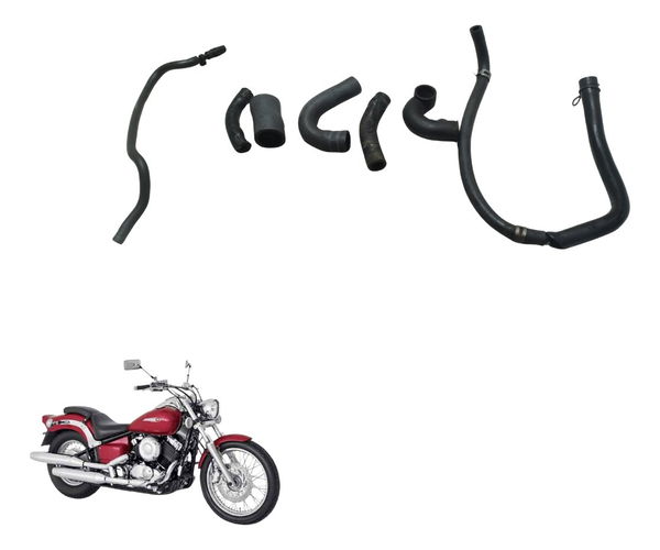 Kit Mangueiras Yamaha Drag Star Xvs 650 96-08 Original