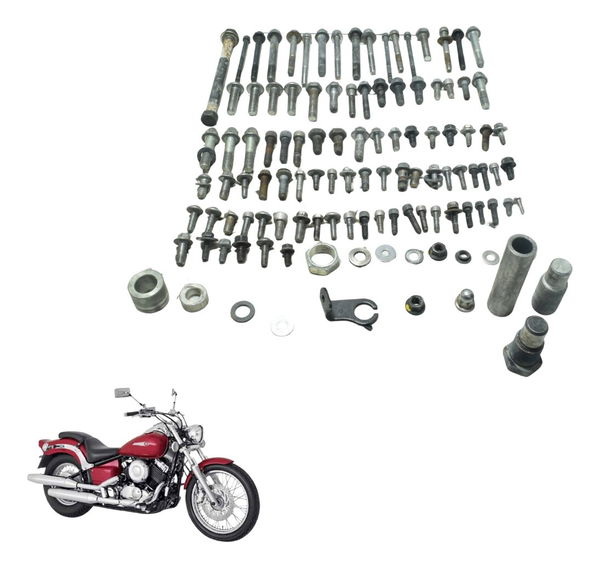 Kit Parafusos Diversos Yamaha Drag Star Xvs 650 96-08 Origin