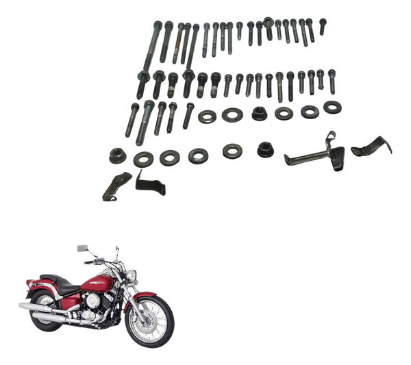 Kit Parafuso Motor Yamaha Drag Star Xvs 650 96-08 Original