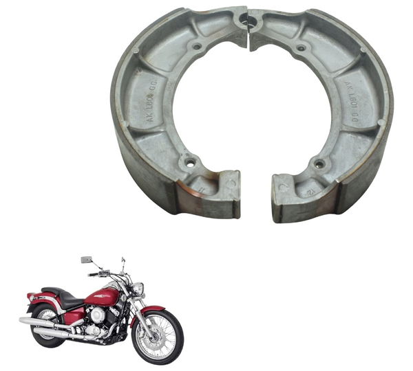 Lona Freio Traseiro Yamaha Drag Star Xvs 650 96-08 Original
