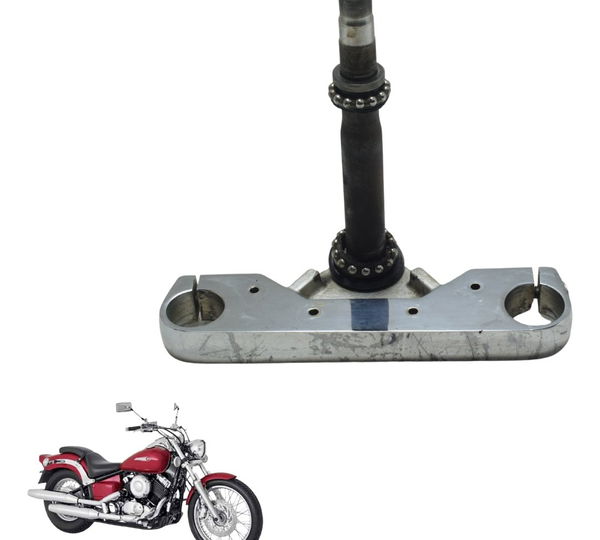 Mesa Inferior Empenada Yamaha Drag Star Xvs 650 96-08 Origin Cinza