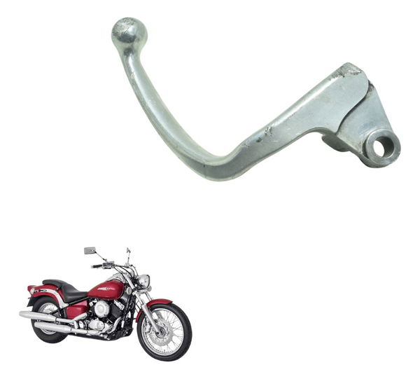 Manete Embreagem C/avaria Yamaha Drag Star Xvs 650 96-08 Prateado