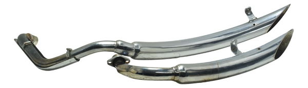 Par Ponteira Esportiva Custom Yamaha Drag Star Xvs 650 96-08