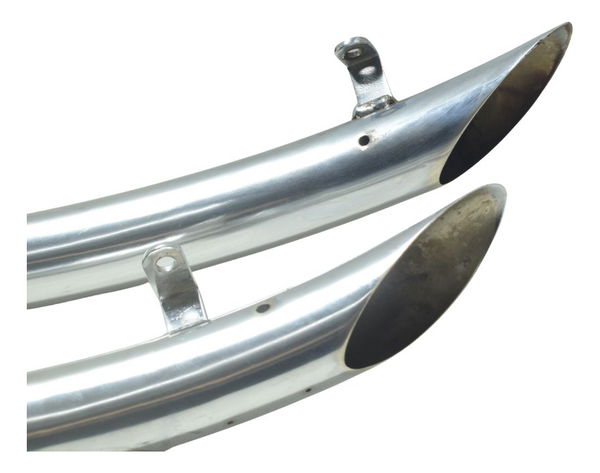 Par Ponteira Esportiva Custom Yamaha Drag Star Xvs 650 96-08