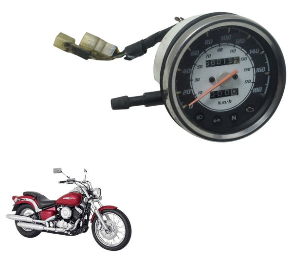 Painel (66.015 Km) Yamaha Drag Star Xvs 650 96-08 Original