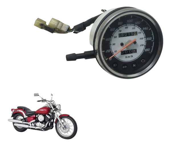 Painel (66.015 Km) Yamaha Drag Star Xvs 650 96-08 Original