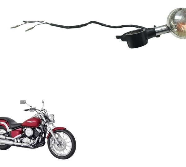 Pisca Dianteiro Esq Yamaha Drag Star Xvs 650 96-08 Original