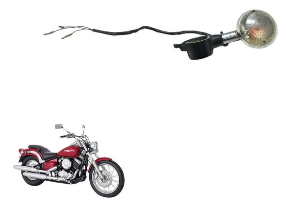 Pisca Dianteiro Esq Yamaha Drag Star Xvs 650 96-08 Original