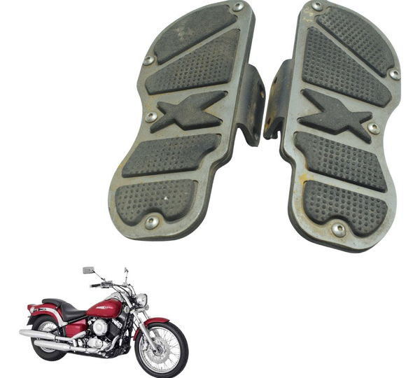 Par Plataforma Traseira Yamaha Drag Star Xvs 650 96-08
