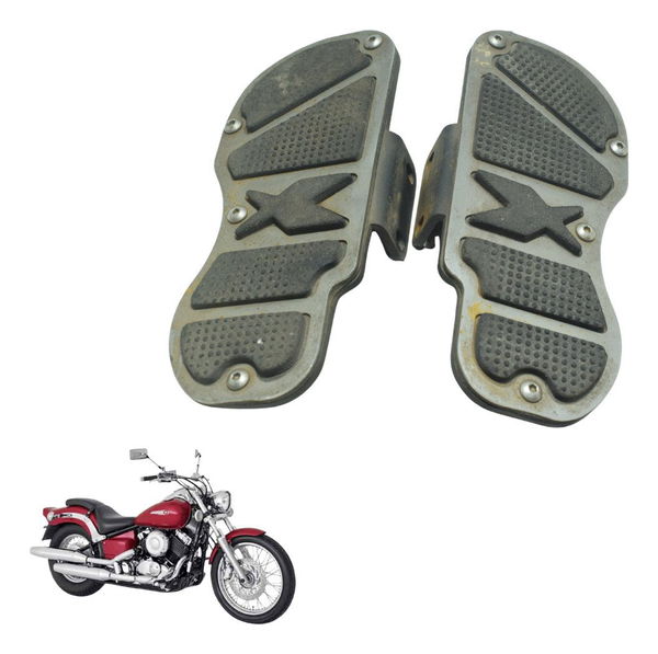 Par Plataforma Traseira Yamaha Drag Star Xvs 650 96-08