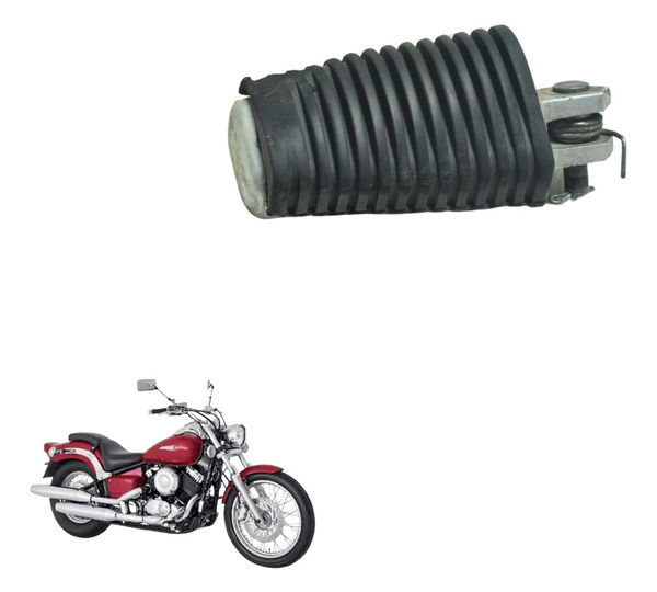 Pedaleira Diant Esq C/detal Yamaha Drag Star Xvs 650 96-08