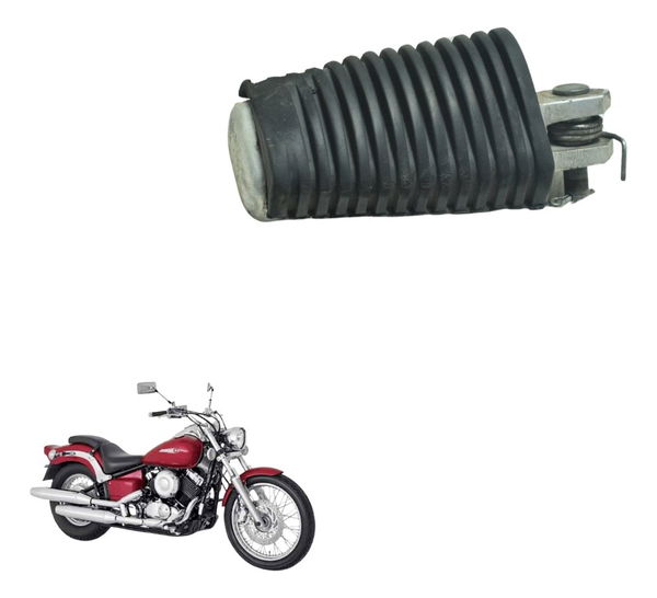 Pedaleira Diant Esq C/detal Yamaha Drag Star Xvs 650 96-08