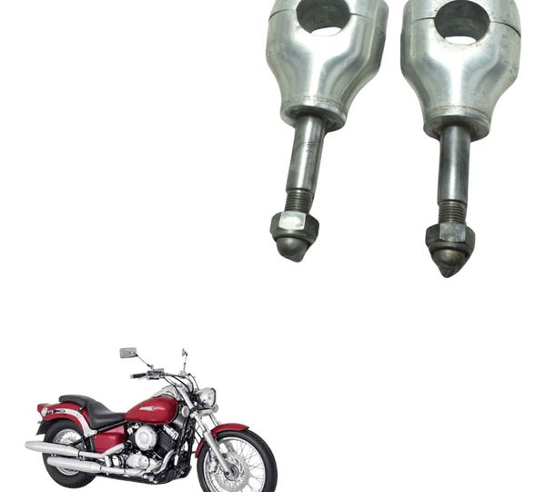 Par Riser Guidão Yamaha Drag Star Xvs 650 96-08 Original