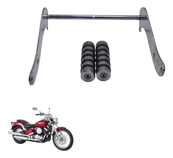 Protetor Motor Slider C/detal Yamaha Drag Star Xvs 650 96-08