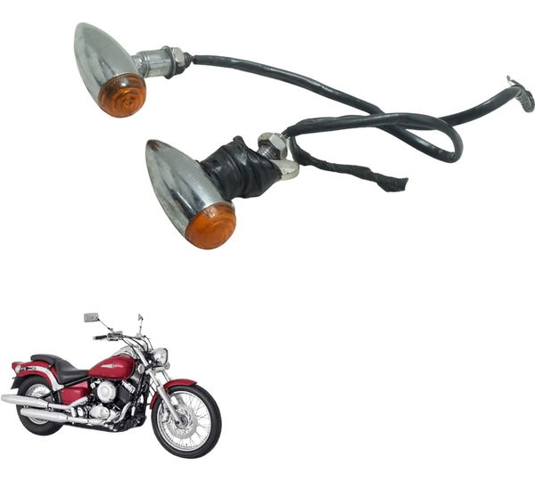 Par Pisca Tras Paralelo C/ava Yamaha Drag Star Xvs 650 96-08