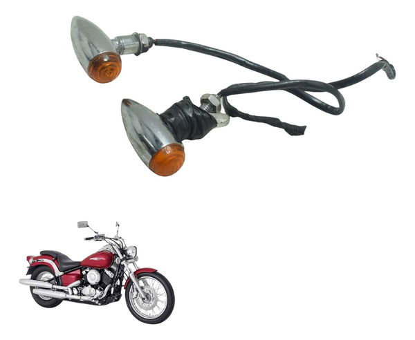 Par Pisca Tras Paralelo C/ava Yamaha Drag Star Xvs 650 96-08