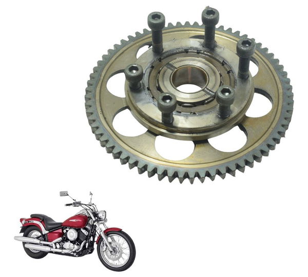 Placa Partida Yamaha Drag Star Xvs 650 96-08 Original