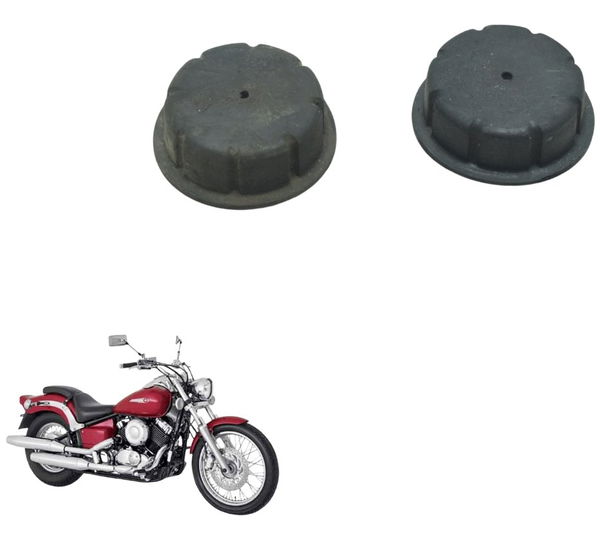 Par Borracha Tanque Yamaha Drag Star Xvs 650 96-08 Original