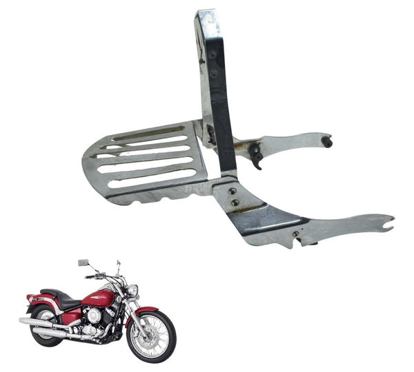 Sissy Bar Custom C/avaria Yamaha Drag Star Xvs 650 96-08