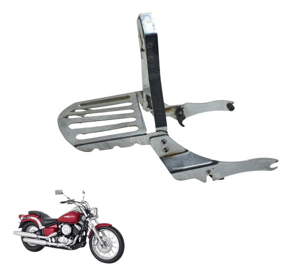 Sissy Bar Custom C/avaria Yamaha Drag Star Xvs 650 96-08