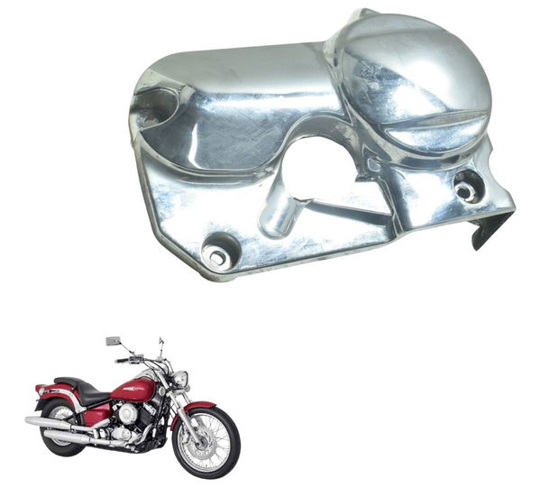 Tampa Acabamento Motor C/deta Yamaha Drag Star Xvs 650 96-08