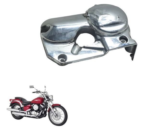 Tampa Acabamento Motor C/deta Yamaha Drag Star Xvs 650 96-08