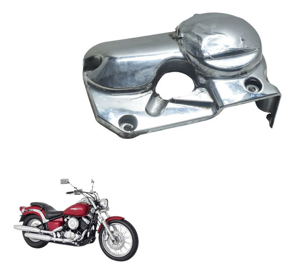 Tampa Acabamento Motor C/deta Yamaha Drag Star Xvs 650 96-08