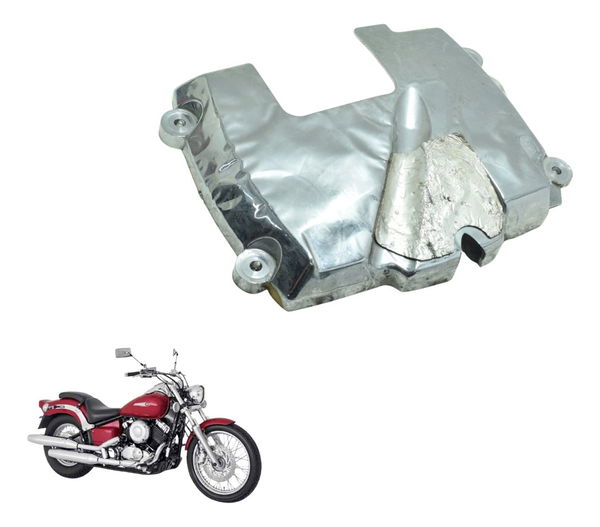 Tampa Cabeçote Tras C/detal Yamaha Drag Star Xvs 650 96-08
