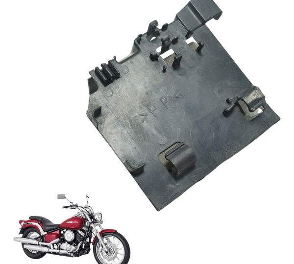 Tampa Caixa Bateria C/detal Yamaha Drag Star Xvs 650 96-08