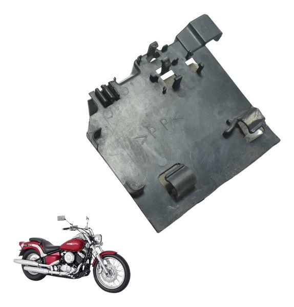 Tampa Caixa Bateria C/detal Yamaha Drag Star Xvs 650 96-08