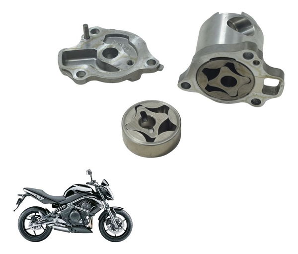 Bomba Óleo S/ Eixo Kawasaki Er 6n 10-12 Original