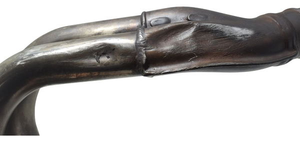 Curva Escape C/ Detalhes Kawasaki Er 6n 10-12 Original