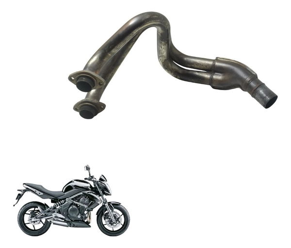 Curva Escape C/ Detalhes Kawasaki Er 6n 10-12 Original