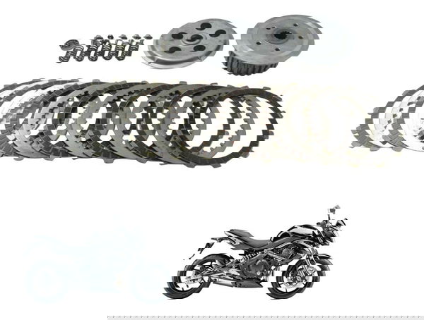 Cubo Disco Platô Embreagem Kawasaki Er 6n 10-12 Original