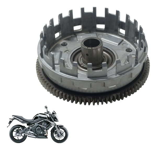 Campana Embreagem C/avaria Kawasaki Er 6n 10-12 Original