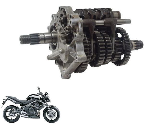 Caixa Marcha Câmbio Kawasaki Er 6n 10-12 Original