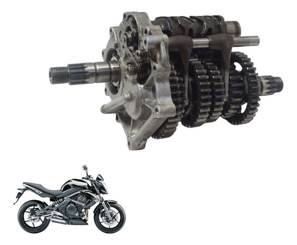 Caixa Marcha Câmbio Kawasaki Er 6n 10-12 Original