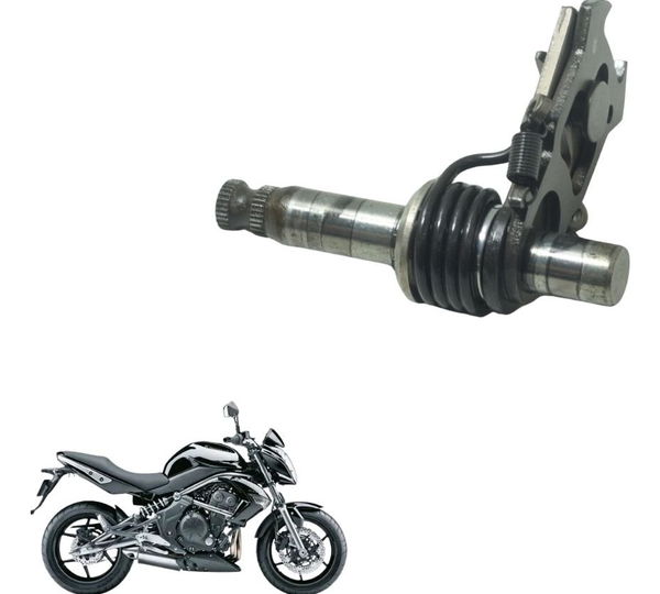 Eixo Seletor Marcha Kawasaki Er 6n 10-12 Original