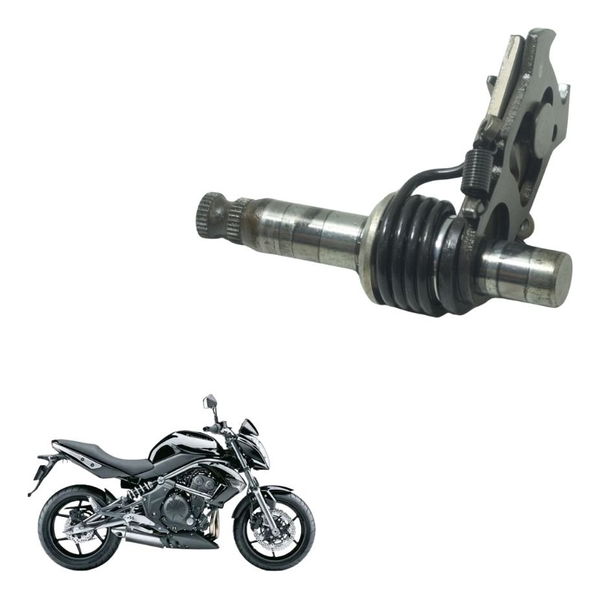 Eixo Seletor Marcha Kawasaki Er 6n 10-12 Original