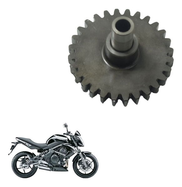 Engrenagem Redução Partida Kawasaki Er 6n 10-12 Original