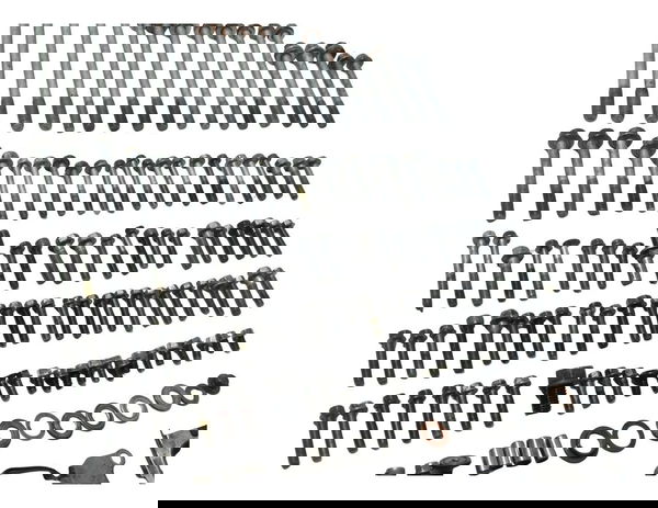 Kit Parafuso Motor Kawasaki Er 6n 10-12 Original