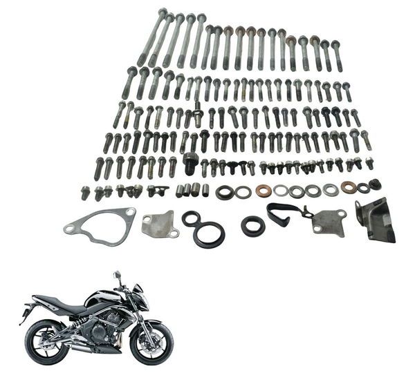 Kit Parafuso Motor Kawasaki Er 6n 10-12 Original