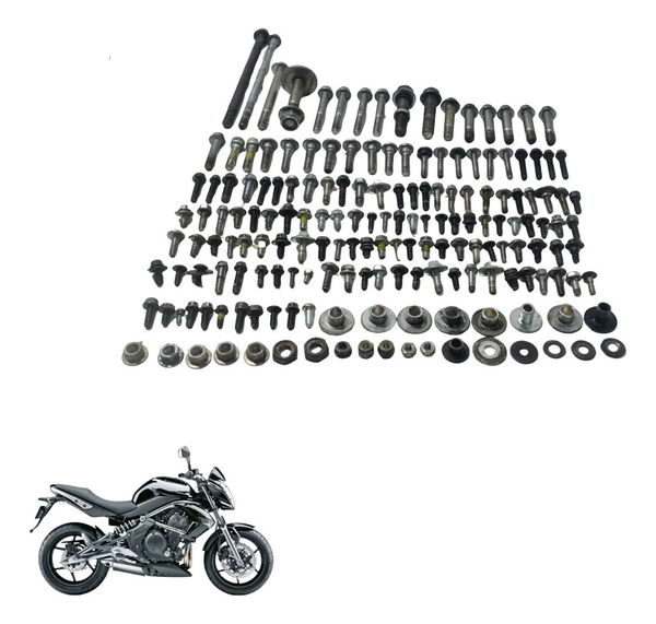 Kit Parafuso Diversos Kawasaki Er 6n 10-12 Original