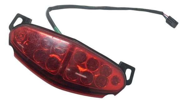 Lanterna Traseira Kawasaki Er 6n 10-12 Original Vermelho