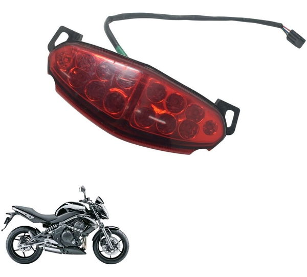 Lanterna Traseira Kawasaki Er 6n 10-12 Original Vermelho
