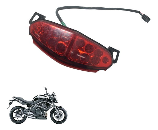 Lanterna Traseira Kawasaki Er 6n 10-12 Original Vermelho
